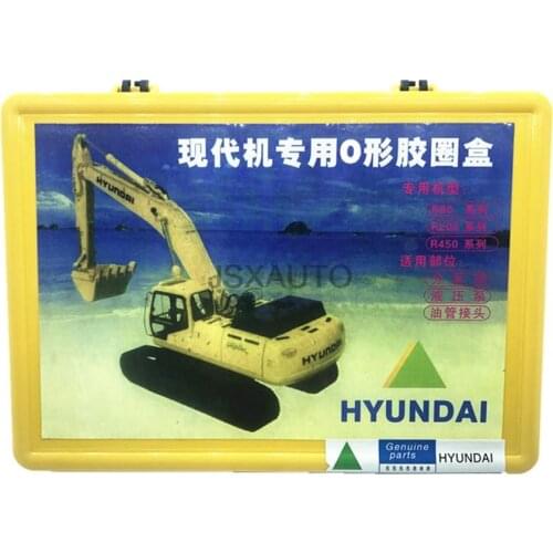 Excavator Accessories Boxed O-rings Seals Boxed rubber rings Euro rings for HYUNDAI R