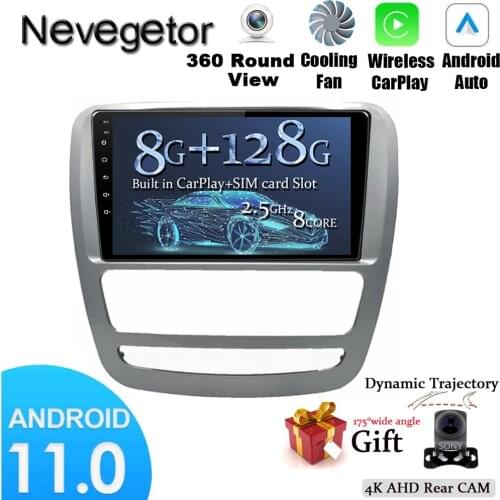6G+128G Android 11 GPS Navigation Radio for JAC T6 T8 2015 2016 2018 Car DVD Player headunit radio stereo tape recorder