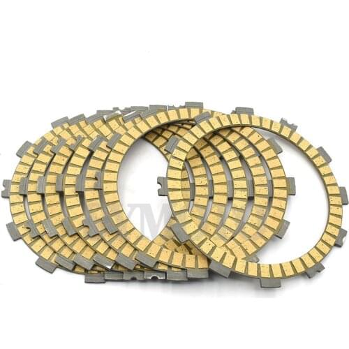 7pcs Motorcycle Friction Clutch Plates clutch disc Set For KAWASAKI KX125 K4 K5 L1 L2 L3 L4 M1 M2 M3 KX 125 1997-2005