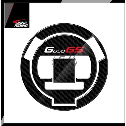 For BMW G650GS G650 GS 2008 Up 3D Carbon-look Motorcycle Fuel Gas Cap Protector Decals