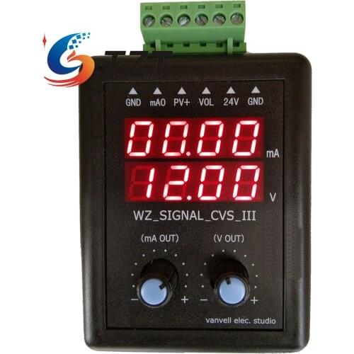 TZT 0-22mA Signal Generator Current Voltage Transmitter Calibrator Signal Source Active Passive Output