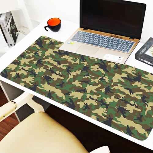 Camouflage Pattern Camo military Army Mouse Pad Computer Mousepad Lock Edge Keyboard Desk Mat Christmas gifts
