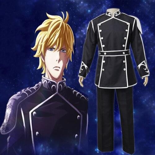 Anime Legend of the Galactic Heroes Cosplay Costume Reinhard von Lohengramm Cosplay Uniform Halloween Party Ginga Eiyuu Densetsu