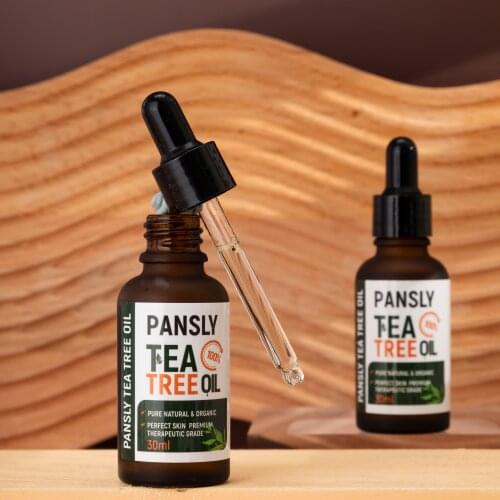 Lanthome Tea Tree Essential Oil Acne Treatment Facial Skin Care Oil Compound Moisturizer Pore Control Active Ingredients 30ml