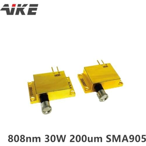 AIKE 808nm 30W 200um Multi-Function Detachable Fiber Coupled Diode Laser SMA905 NA0.22