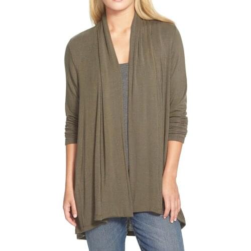 2017 Autumn New Casual Slim Solid Color V-neck Long-sleeved Outerwear Sweatshirt Tops female Zip-up