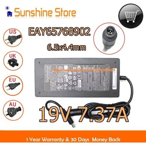 Genuine 140W LG ADS-150KL-19N-3 190140E EAY65768902 AC Adapter 19V 7.37A For 34YM95C 34UC97 Lg 45UM94-P 34UC97C Lg 34UM94 34GK95