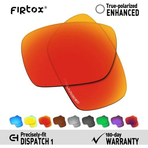 Firtox Anti-Seawater Polarized Lenses Replacement for-Oakley Dispatch 1 OO9090 Sunglasses (Lens Only) - Multiple Colors