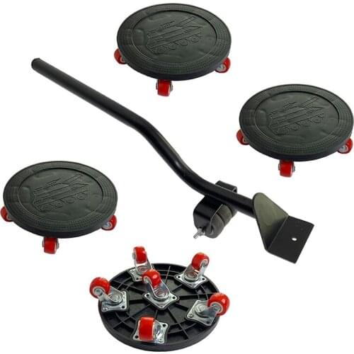 Furniture Dolly 6 Wheels, 6.5-Inch Tri-Dolly, 6 Swivel Casters, Moving Dolly with Caster and Lifter