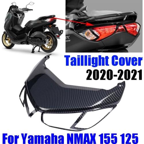 Motorcycle Rear Tail Light Decorative Cover Brake Light Upper Cover For Yamaha NMAX155 NMAX125 N MAX NMAX 155 NMAX 125 2020 2021