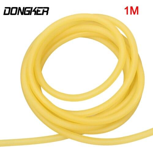 1M 3mm x 5mm Hunting Natural Slingshots Latex Tube Rubber Tubing Band For Slingshot Catapult Elastic Part Bungee Equipment