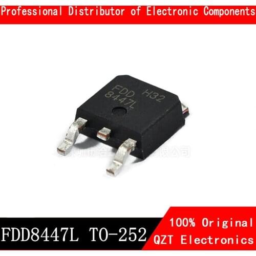 10pcs/lot FDD8447L FDD8447 TO-252 TO252 8447 SMD MOS FET transistor New original