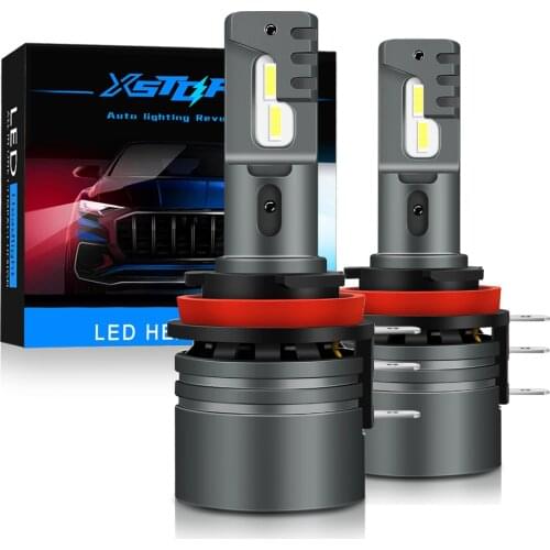 2pcs H15 Car LED Bulb Headlight Error Free Canbus CSP Chips 12000LM Day Time Running Lights Car Headlight Lamp For VW Audi BMW