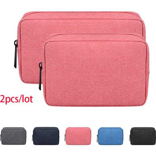Waterproof Travel Storage Bag Portable Electronics Digital USB Earphone Charger Data Cable Organizer Cosmetic Pouch Case