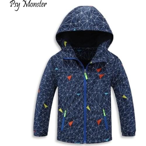 2020 Children Jackets Polar Fleece Autumn Children Outerwear Coat Sporty Kids Clothes Waterproof Windbreaker Boys Tops For 3-12T