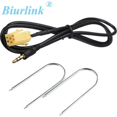 For Fiat Grande Punto Alfa 159 Car Stereo Aux input Cable Adaptor 3.5MM Audio Player