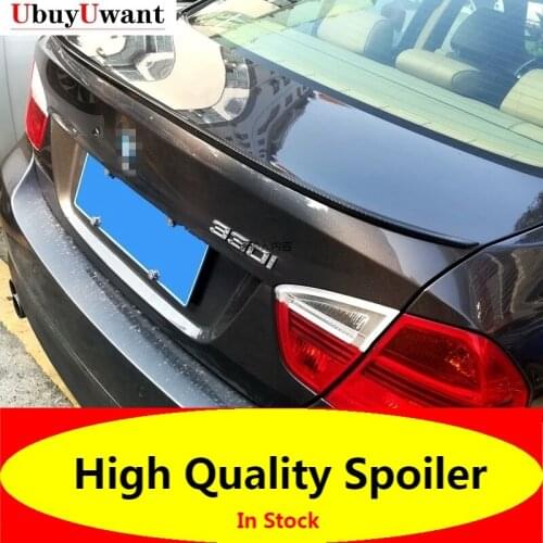 For BMW E90 3 Series M3 Carbon Fiber Rear Trunk Wing Spoiler 2005 2006 2007 2008 2009 2010 2011 For Bmw E90