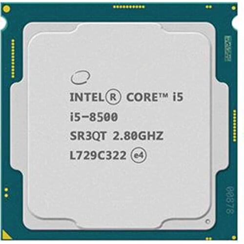 Intel PC computer Core i5 8500 series Processor I5-8500 CPU LGA 1151-land FC-LGA 14 nanometers Six Core