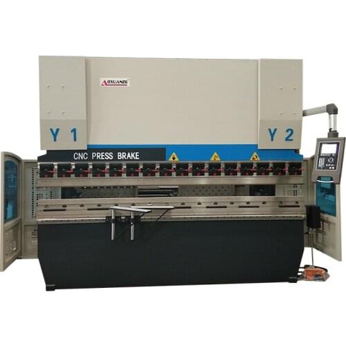 Hydraulic CNC Press Brake Delem With DA52S Controller For Bending