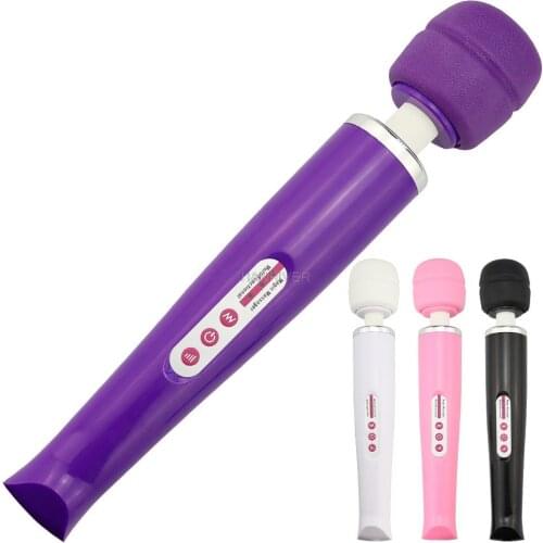 Female masturbation instrument charging into big AV g-spot orgasm massage stick