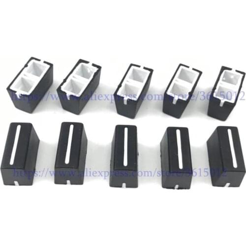 10pcs Knob Faders Cap for Allen&Heath XONE: DB2 DB4 92 23C Straight Slide Potentiometer Cap black Color