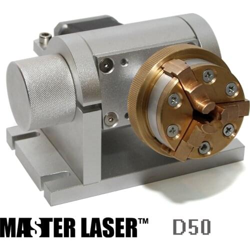 Laser Marking Engraving Machine Rotate Fixture 50mm Chuck Plate Work Table