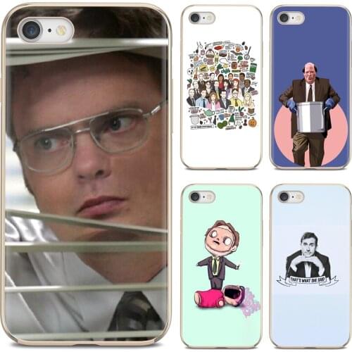 Soft Cover TV the office cast meme Michael Scott For Huawei Y6 Y5 2019 For Xiaomi Redmi Note 4 5 6 7 8 Pro Mi A1 A2 A3 6X 5X 7A