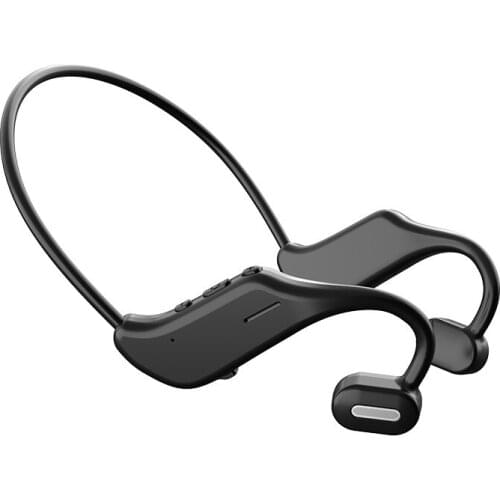 New Waterproof Wireless Bluetooth 5.0 Bone Conduction Ear Hook Comfortable Earphone Stereo Earbud Sports Headset With Mic