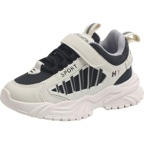 CNFSNJ brand new spring autumn children boys girls shoes children leather sports running shoes kids mesh sneakers 21-30