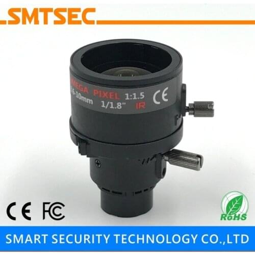 New Varifocal Zoom CCTV CS Lens 3.6-10mm IRIS DC Auto for CCTV Bullet/Box Camera(SL-D3610A6MP ))