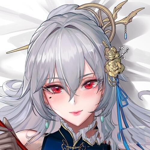 Original Bilan Hangxian Azur Lane FFNF Saint Louis Dakimakura Hugging Body Pillow Case Japanese Anime Pillow Cover Xmas Gifts