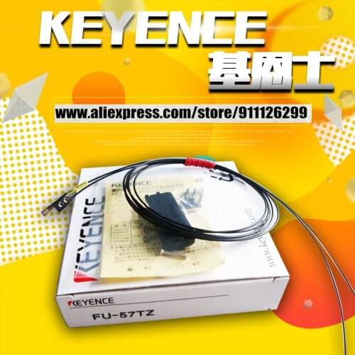 2PCS Original JAPAN Keyence Optical Fiber Sensor FU-57TZ FU57TZ