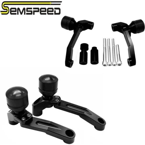 SEMSPEED CNC Motorcycle Falling Protection Engine Slider Crash Guard Protect Sliders For Honda CB650F CB650R CB 650R CB650R