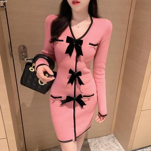 Thinkingfish Fashionable Knitted Dresses