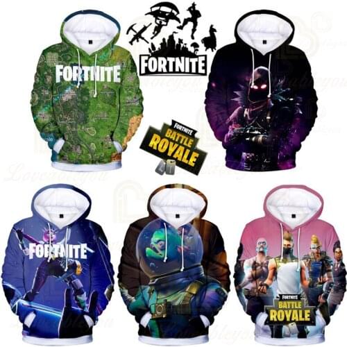 Fortnite Women Sweatshirt Victory 6 To 19 Years Kids Teen Clothes Hero Hoodie Cartoon Battle Royale 3D Hoodie Boys Girls Tops
