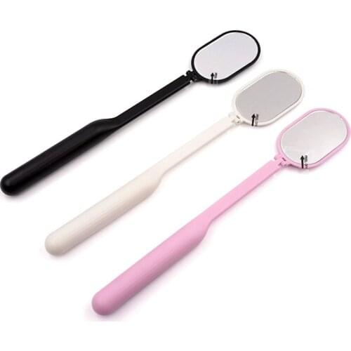 New Eyelash Extension Inspection Mirror Eyelash Extension Tool Foldable Makeup Mirror Multifunction Eye Tools TSLM1