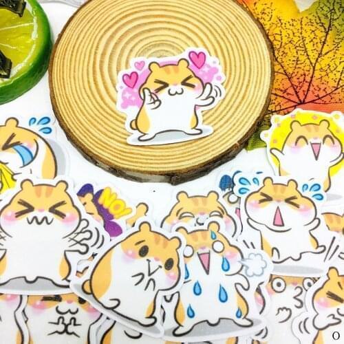 40 Pcs Naughty mouse Cartoon Sticker Waterproof For book Laptop Moto Skateboard Luggage Guitar Furnitur Decal Toy Stickers