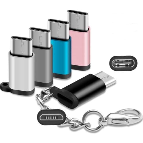 5pcs buckle USB 3.1 Type C OTG Adapter phone Micro USB Female to USB C Male Converter For Samsung Note 8 S8 xiaomi letv Huawei