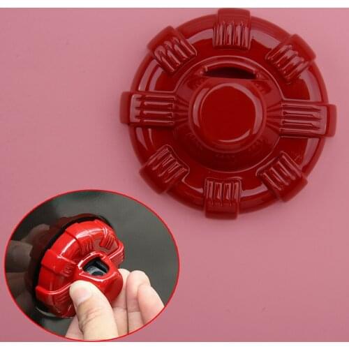 ABS Red Antenna Base Holder Cover Trim Decor Cap Fit for Jeep Wrangler JL JK 2007 2008 2009 2010 2011 2012 2013 2014 2015-2020