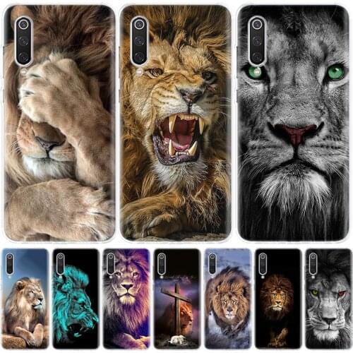 Lion Alpha Male Cub Cover Phone Case For Xiaomi Mi Note 10 11 9 8 10T 9T CC9 5X 6X Pocophone F1 X3 F2 Pro Lite A1 A2 A3 Coque