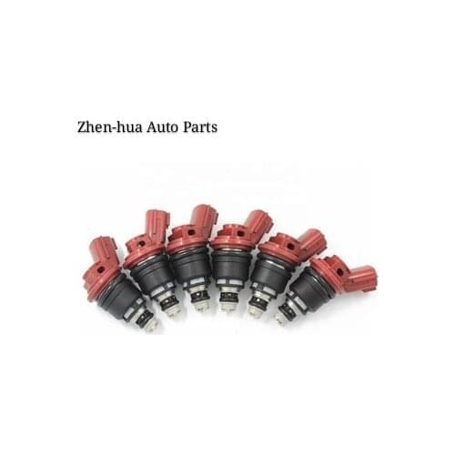 6 PCS Fuel Injectors For Infiniti- I30 1996-1999 For Nissan- Maxima 1992-1999 1660096E01 16600-96E01 Car Accessories