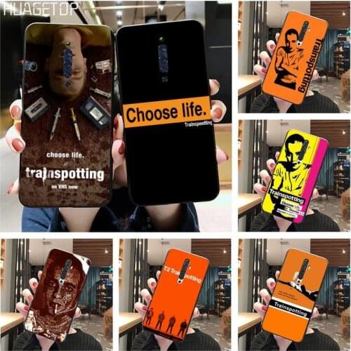 HUAGETOP Trainspotting Black TPU Soft Phone Case For Oppo A5 A9 2020 Reno2 z Renoace 3pro Realme5Pro