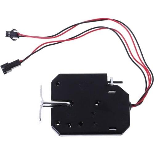 Magnetic Latch Door Lock Electric Drop Bolt Picks Auto DC 12V 2A Solenoid Induction Access Control File Case Cabinet Drawer