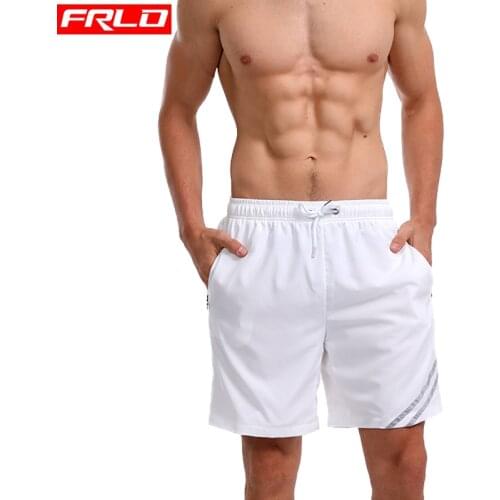 New Mens Sports Beach Shorts Bermuda Board Shorts Surfing Swimming Boxer Trunks For Man Bathing Suits Swimwear Men Swimsuits