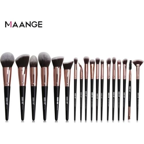 MAANGE 12/18/20 Pcs Makeup Brushes Set professional brush set Multifunctional Powder Eyeshadow Lip Make Up Brush Beauty Tools