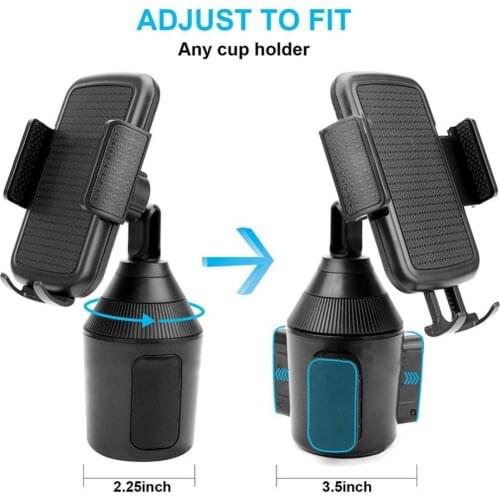 New Universal Car Cup Holder 360 Degree Rotating Car GPS Mobile Phone Bracket Stand