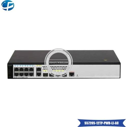 New HUA WEI 8 Port PoE Switch S5720S-12TP-PWR-LI-AC Gigabit Ethernet Switch