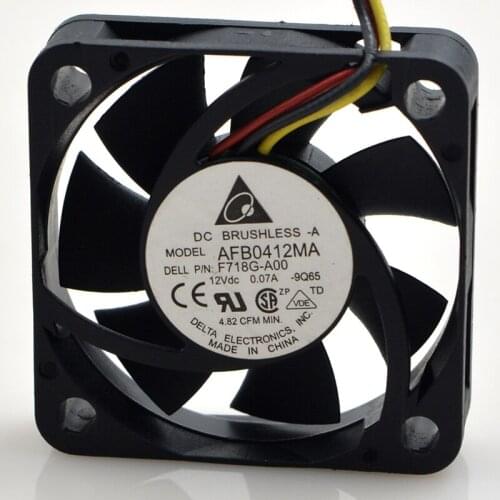 New original AFB0412MA 12V 0.07A 4CM 4010 three-line ultra-quiet cooling fan