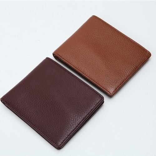 2021 Hot Mens Leather Wallet Brand Wallet Case Fashion Men Wallets
