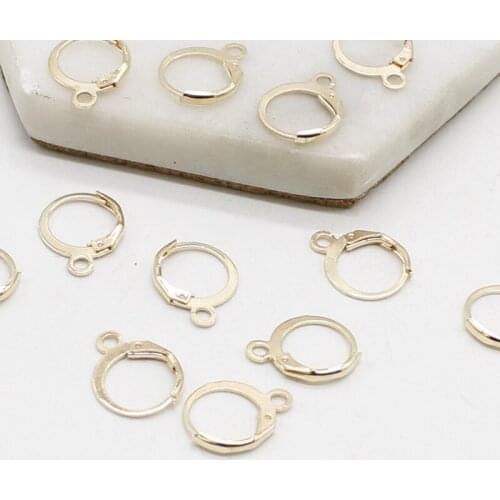 10 O-ring zinc alloy earrings, suitable for female ear cartilage, provide 10mm classic bohemian style earring accessories